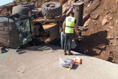 İş makinesi operatörü feci şekilde hayatını kaybetti