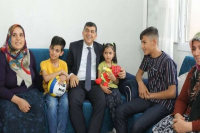 Başkan Fadıloğlu, 5 ailenin evine misafir oldu