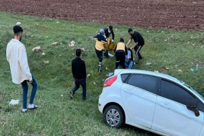 Otomobil şarampole devrildi: 4 yaralı