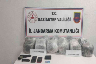 Gaziantep’te 15 kilo esrar ele geçirildi