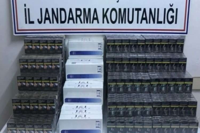 Kaçak sigara ele geçirildi