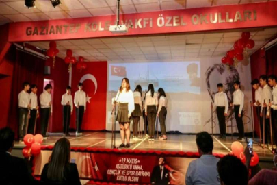 Gaziantep Kolej Vakfı’nda 19 Mayıs Coşkusu
