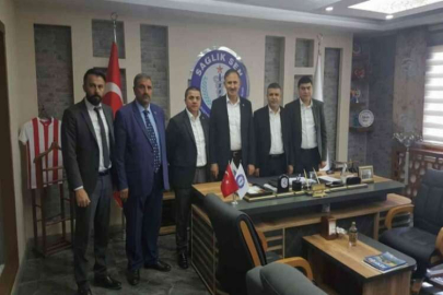 Sağlık Sen Genel Başkanı Durmuş Gaziantep Şubesini ziyaret etti