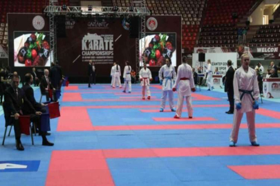 57. Avrupa Büyükler Karate Şampiyonası Gaziantep’te başladı