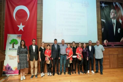 Yarışmalarda başarılı olanlar ödüllere kavuştu