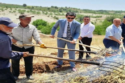 Belören Beldesinde buğday firiği yapımına başlandı