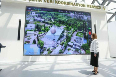 Gaziantep akıllı şehir alt yapısıyla kentin her noktasını takip edecek