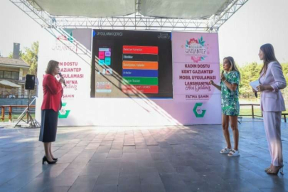 Gaziantep’te kadınlara özel mobil uygulama