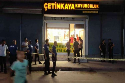 Silahlı kuyumcu soygunu: 1 yaralı