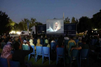 Açık havada sinema keyfi