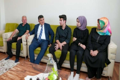 YKS öncesi öğrencilere moral ziyareti
