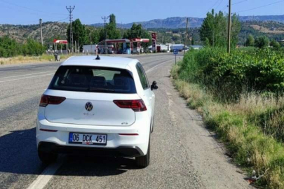Otomobilin çarptığı yaya yaralandı