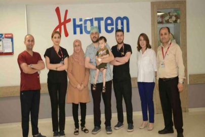 Su bile içemeyen Iraklı Ali, artık beslenebiliyor