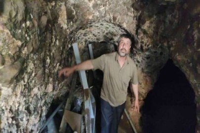 Çöken yolda Roma Dönemi’ne ait tünel ortaya çıktı