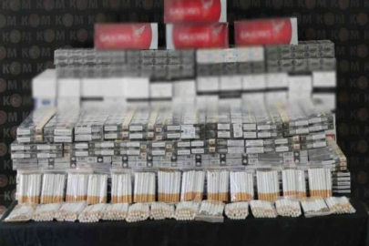 Gaziantep’te kaçak sigara ve makaron operasyonu: 2 gözaltı