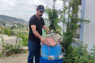 Hayvan gübresinden kendi gazını üretti