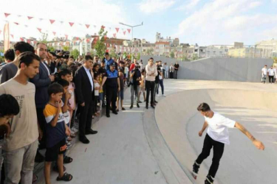 Pump Track parkı açıldı