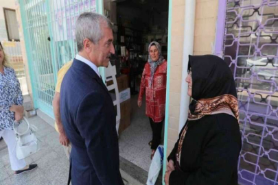 Tahmazoğlu esnaf ve vatandaşlarla bir araya geldi