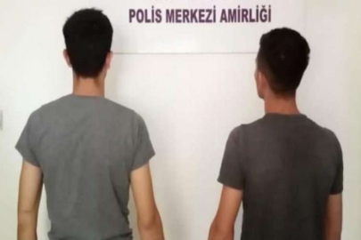 İş yerinden çuvalla malzeme çalan hırsızlar yakalandı