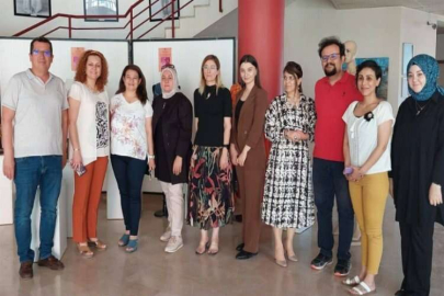 Yüksek Lisans öğrencilerinin eserleri görücüye çıktı