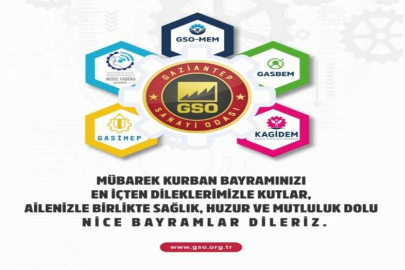 GAZİANTEP SANAYİ ODASI BAYRAM İLANI