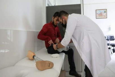Ortez Protez Yapım ve Uygulama Merkezi engellilerin yaşamına dokunuyor