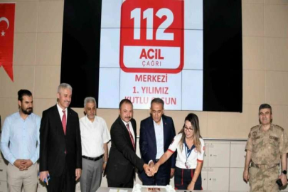 Adıyaman 112 Acil Çağrı Merkezi 1 yaşında