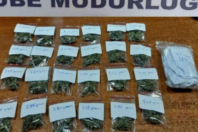 Şüpheli şahsın üzerinden uyuşturucu çıktı