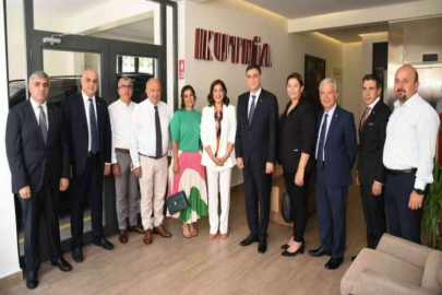 GSO Heyetinden, Kutnia CEO’su Jülide Konukoğlu’na tebrik ziyareti
