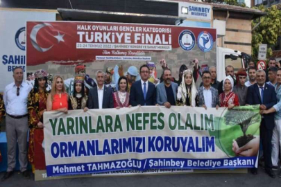 Şahinbey Belediyesi halk oyunları finaline ev sahipliği yaptı