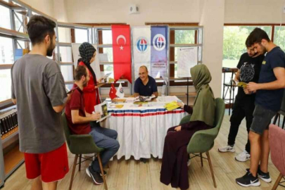GAÜN’de tercih dönemi için tanıtım bürosu kuruldu
