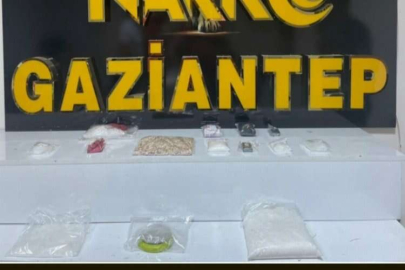 Gaziantep’te 2 kilo metamfetamin ele geçirildi