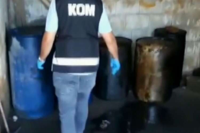 Gaziantep’te bin 550 litre kaçak akaryakıt ele geçirildi