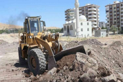 Karaköprü’de üst yapı çalışmaları devam ediyor