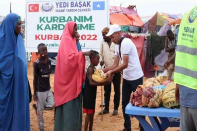 Yedi Başak kurban emanetlerini sahiplerine ulaştırdı