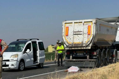 Önce ticari aracın, sonra kamyonun çarptığı kişi öldü