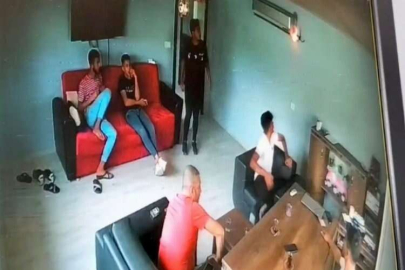 Patlama sesiyle herkes kaçtı iş yeri sahibi bakakaldı