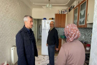 TAHMAZOĞLU YAN YATTI DENİLEN KONUTLARI ZİYARET ETTİ