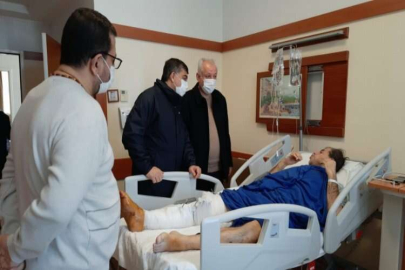 FADILOĞLU İLE DURAN, TAZİYE VE HASTA ZİYARETLERİNİ ARALIKSIZ SÜRDÜRÜYOR