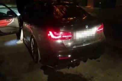 Abart egzoz tespit edilen araca 4 bin lira ceza