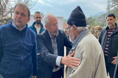 CHP’Lİ KAPLAN NURDAĞI VE İSLAHİYE’Yİ YALNIZ BIRAKMIYOR