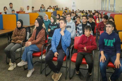 Öğrencilere deprem ve sınav kaygısı ile başa çıkma yöntemleri anlatıldı