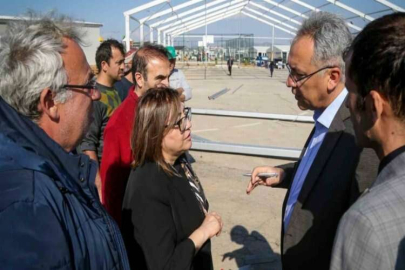 Şahin, Nurdağı’nda çalışmaları inceledi