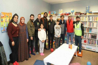 Adıyaman otogarına kütüphane kuruldu
