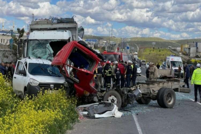 Şanlıurfa’da feci kaza: 2 ölü, 4 yaralı