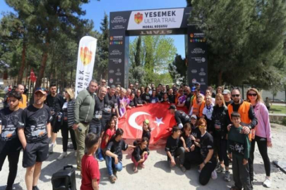 Depremzedeler için koştular