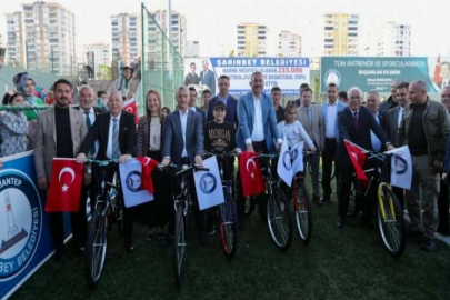 Şahinbey’de 104 bin öğrenciye bisiklet