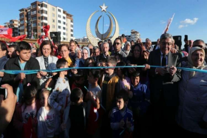 İbn-i Sina Parkı hizmete açıldı