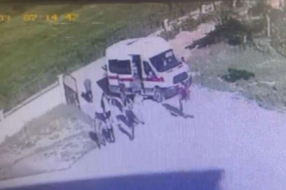 Öğrencilerin servisine binen yaşlı adam minibüsün altında can verdi
