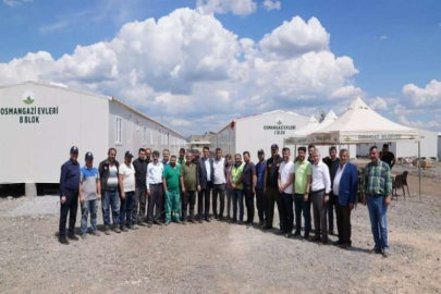 İslahiye’deki Osmangazi Evleri’nde yaşam başladı